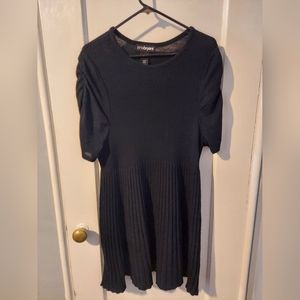 BLACK lane Bryant sweater dress